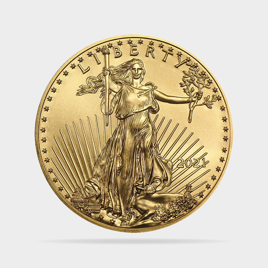 ≫ Comprar Moneda Oro 1 troy American Eagle