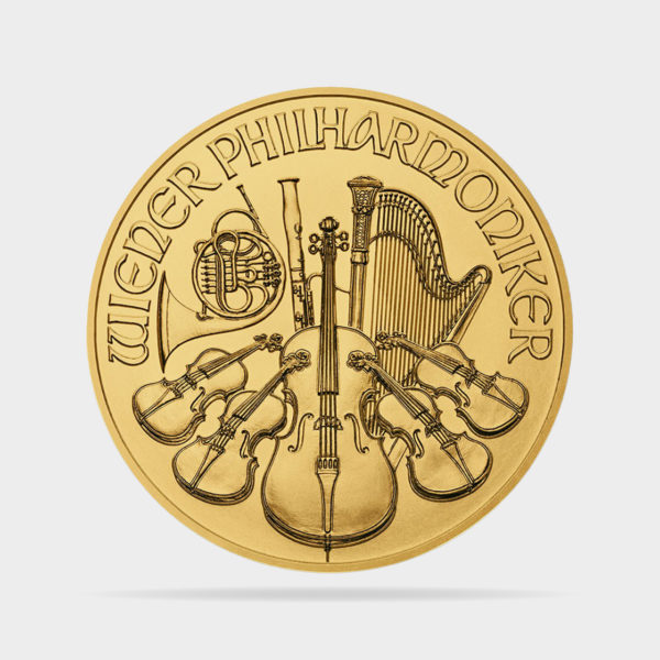 Comprar Moneda Oro 1 onza troy Filarmonica