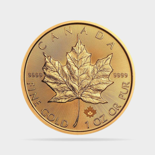 Comprar Moneda Oro 1 onza troy Maple leaf