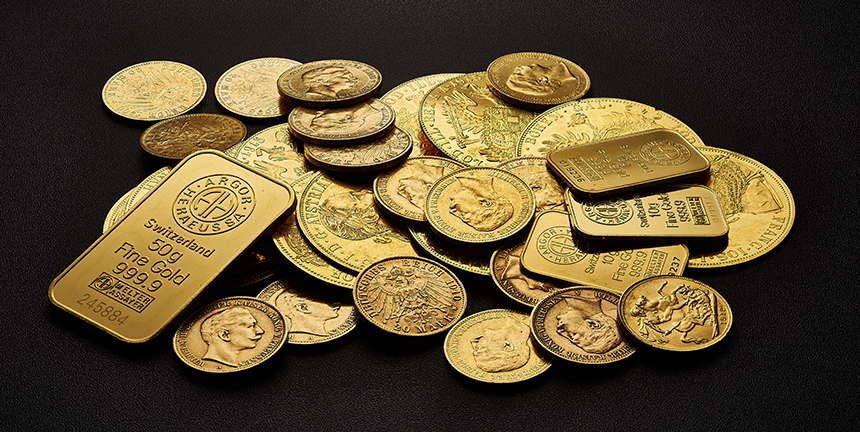 Monedas de oro Servioro