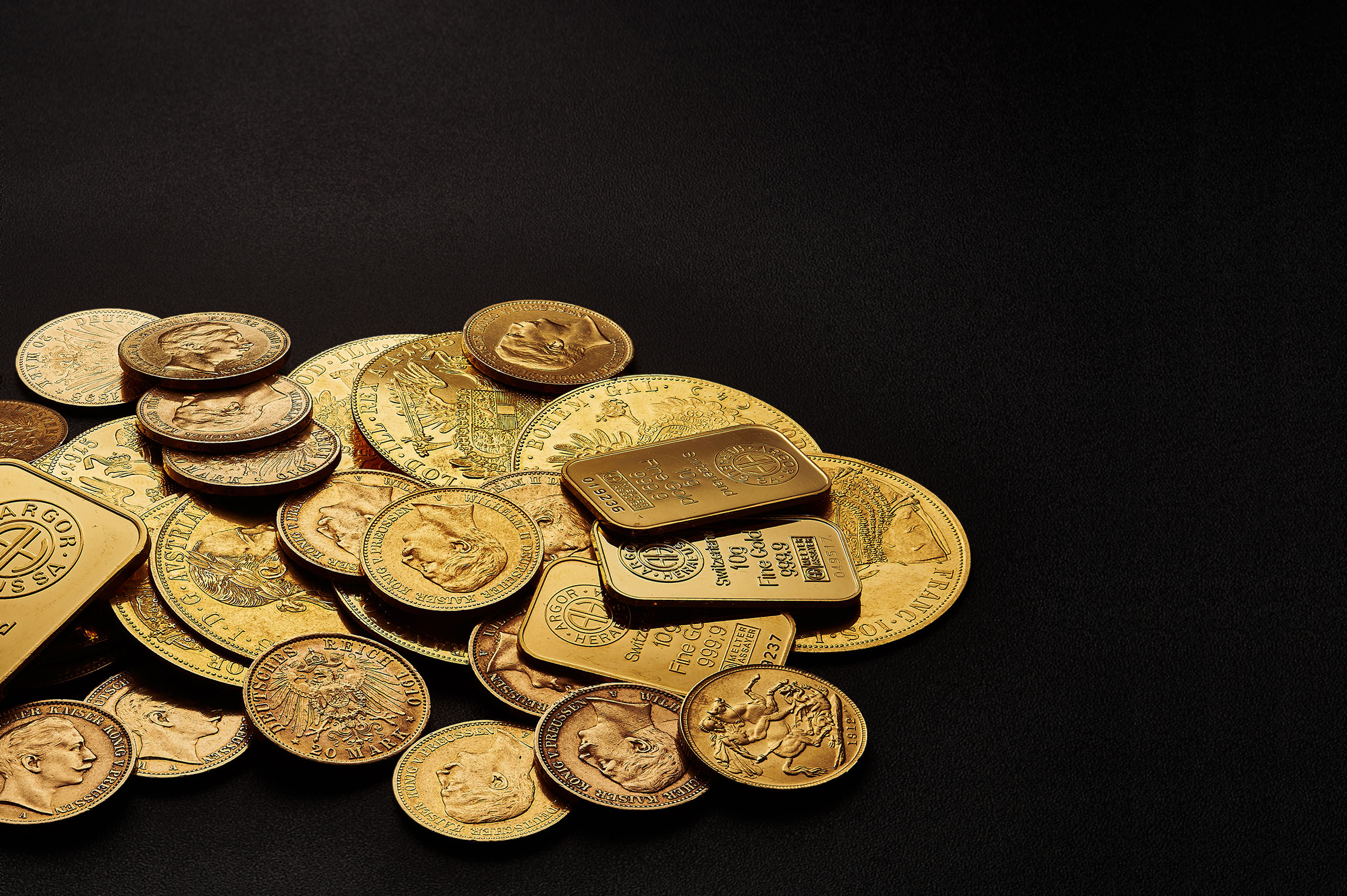 Monedas de oro Servioro